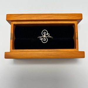 Sterling Silver Swirl Ring